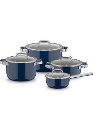 Zestaw 4 naczyń Ocean Blue Fusiontec Mineral Pro WMF