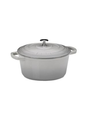 Naczynie żeliwne 3,8 l (szare) Calido Kela