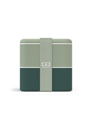 Lunchbox Bento Square Natural Green Monbento