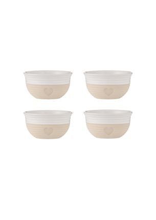 Zestaw 4 miseczek Rustic Charm Mason Cash