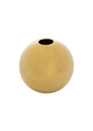 54227 Wazon ceramiczny złoty 8 cm KARE Design 