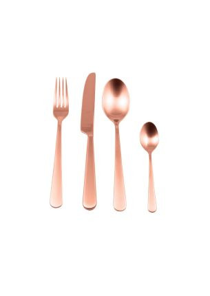 Zestaw sztućców 24 szt. (matowych) Stoccolma Bronzo Ice Mepra