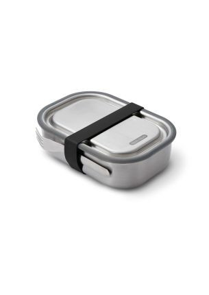 Lunchbox stalowy L (czarny) Black+Blum