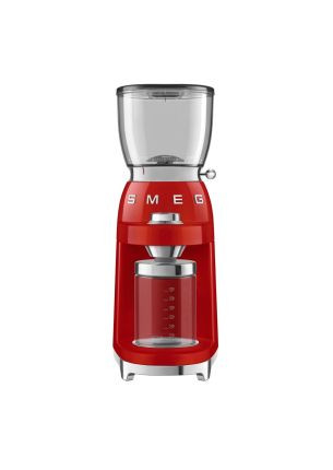 Elektryczny młynek do kawy (czerwony) 50's Style SMEG