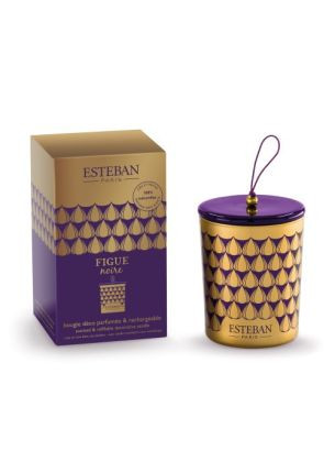 ES - Świeca zapachowa 180 g Figue noire + ceramiczna przykrywka