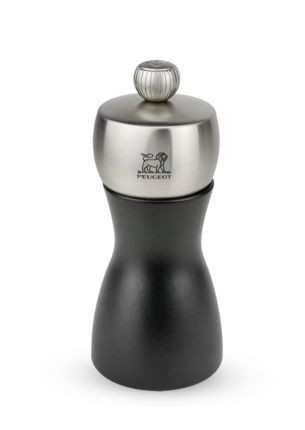 Młynek do soli Fidji (12 cm, czarny mat) Peugeot