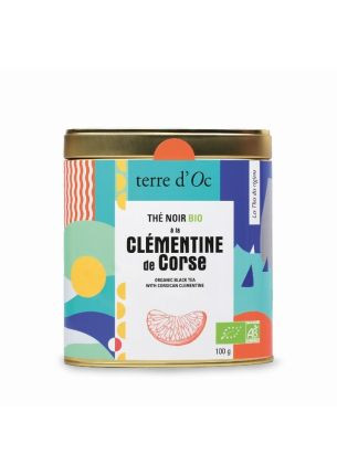 Herbata czarna w puszce 100 g Corsican Clementine terre d'Oc