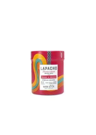 Herbata Lapacho w puszce Orange Hibiscus 80 g terre d'Oc