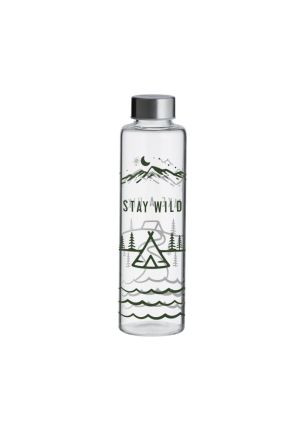 Butelka szklana (600 ml) Stay Wild Pure Typhoon