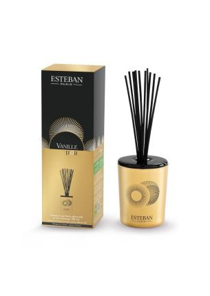 Dyfuzor zapachowy (100 ml) + ceramiczna przykrywka Vanille d'Or Esteban