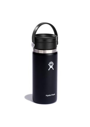 Butelka termiczna 400 ml (czarna) Wide Mouth Hydro Flask