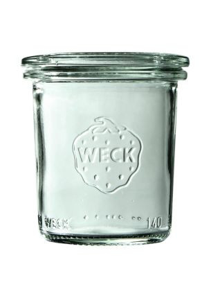 Słoik bez pokrywki 140 ml (12 szt.) Weck