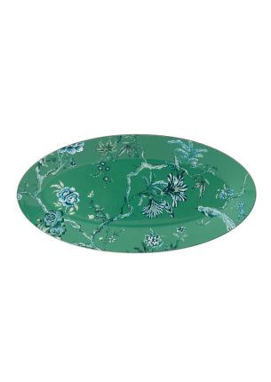 50132709519 Półmisek owalny Jasper Conran Chinoiserie Green Wedgwood