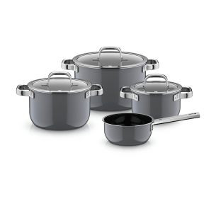 Zestaw 4 naczyń Platinum Fusiontec Mineral Pro WMF