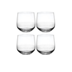 Zestaw 4 niskich szklanek Afina Villeroy & Boch