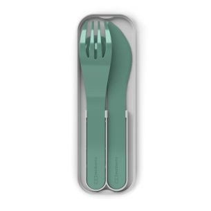 Sztućce podróżne Pocket Green Forest Monbento