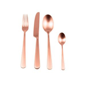 Zestaw sztućców 24 szt. (matowych) Stoccolma Bronzo Ice Mepra