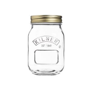 Słoik + dwuczęściowa pokrywka (0,5 l) Kilner