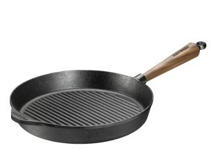 Żeliwna patelnia grillowa okrągła WALNUT Skeppshult